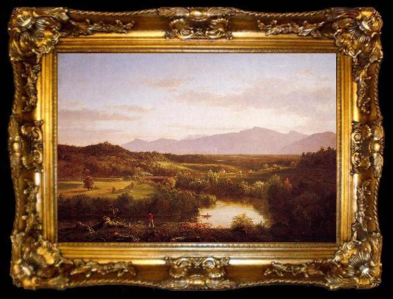 framed  Thomas Cole Angels Ministering to Christ in the Wilderness, ta009-2